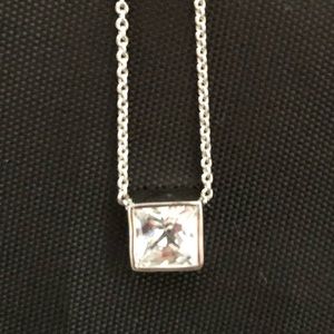 Sterling Silver / Cubic Zirconia Necklace